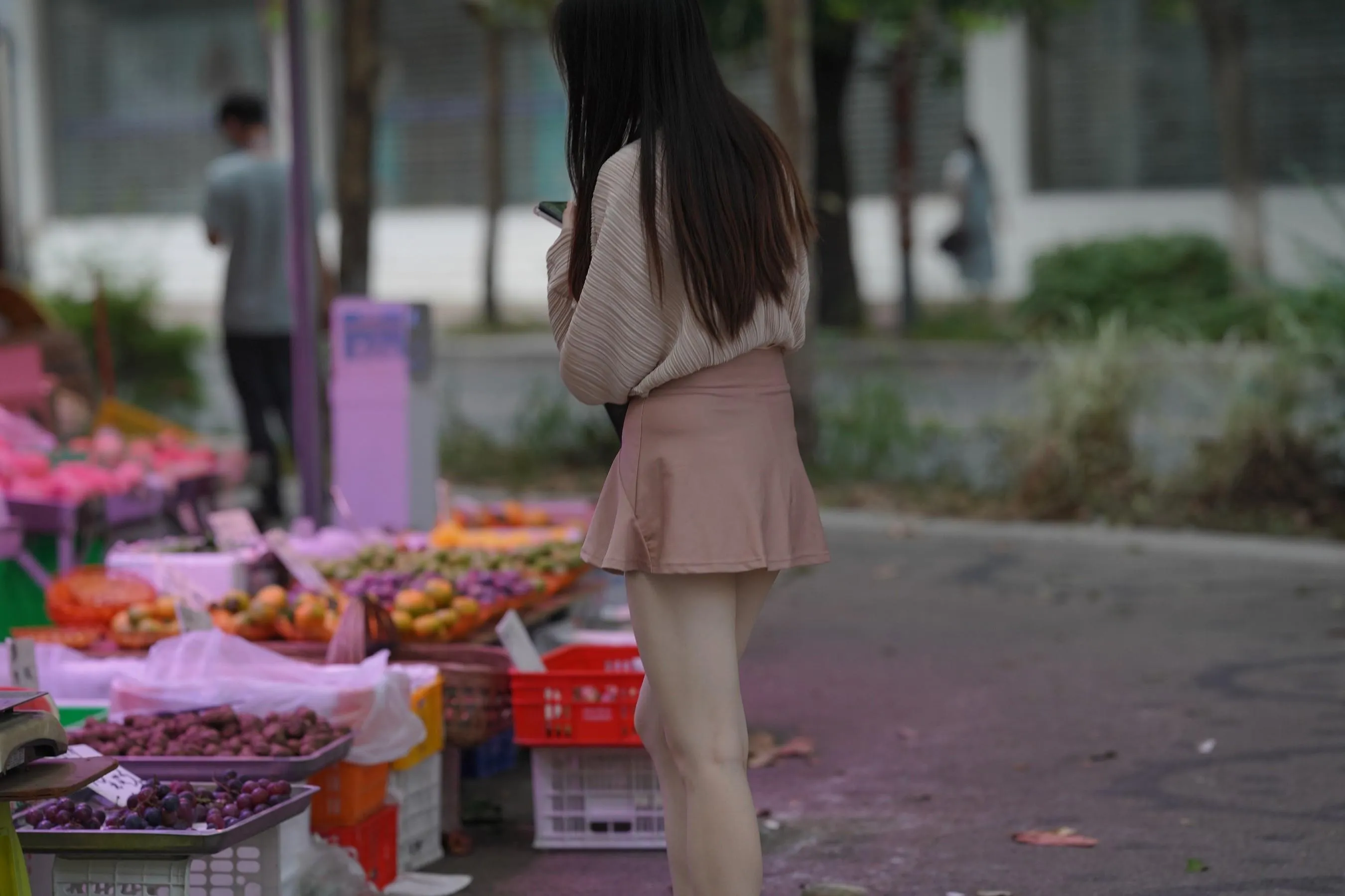 魔镜街拍 NO.167 可爱的粉色短裙小姐姐 [495P]插图6